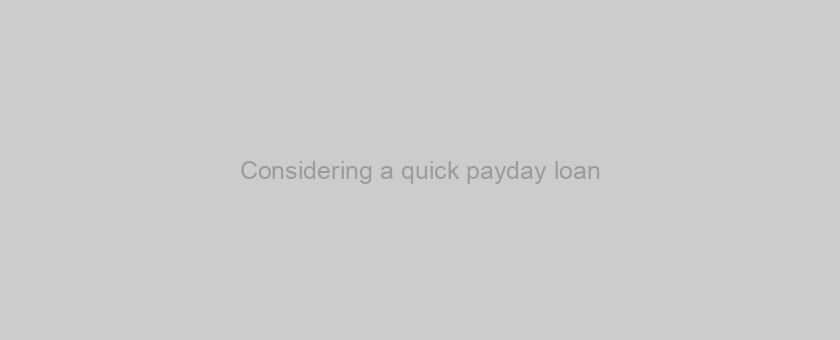 Considering a quick payday loan? 7 Signs and symptoms of a Scam and How to get secure online pay day loans